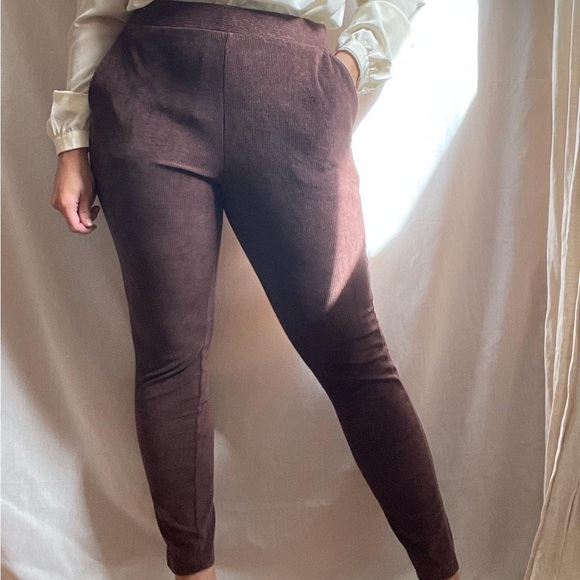 Lands End Corduroy Leggings - Picture 4 of 4